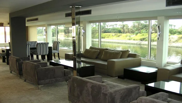 Lounge aboard the MS Nile Premium Nile Cruise Nile cruise